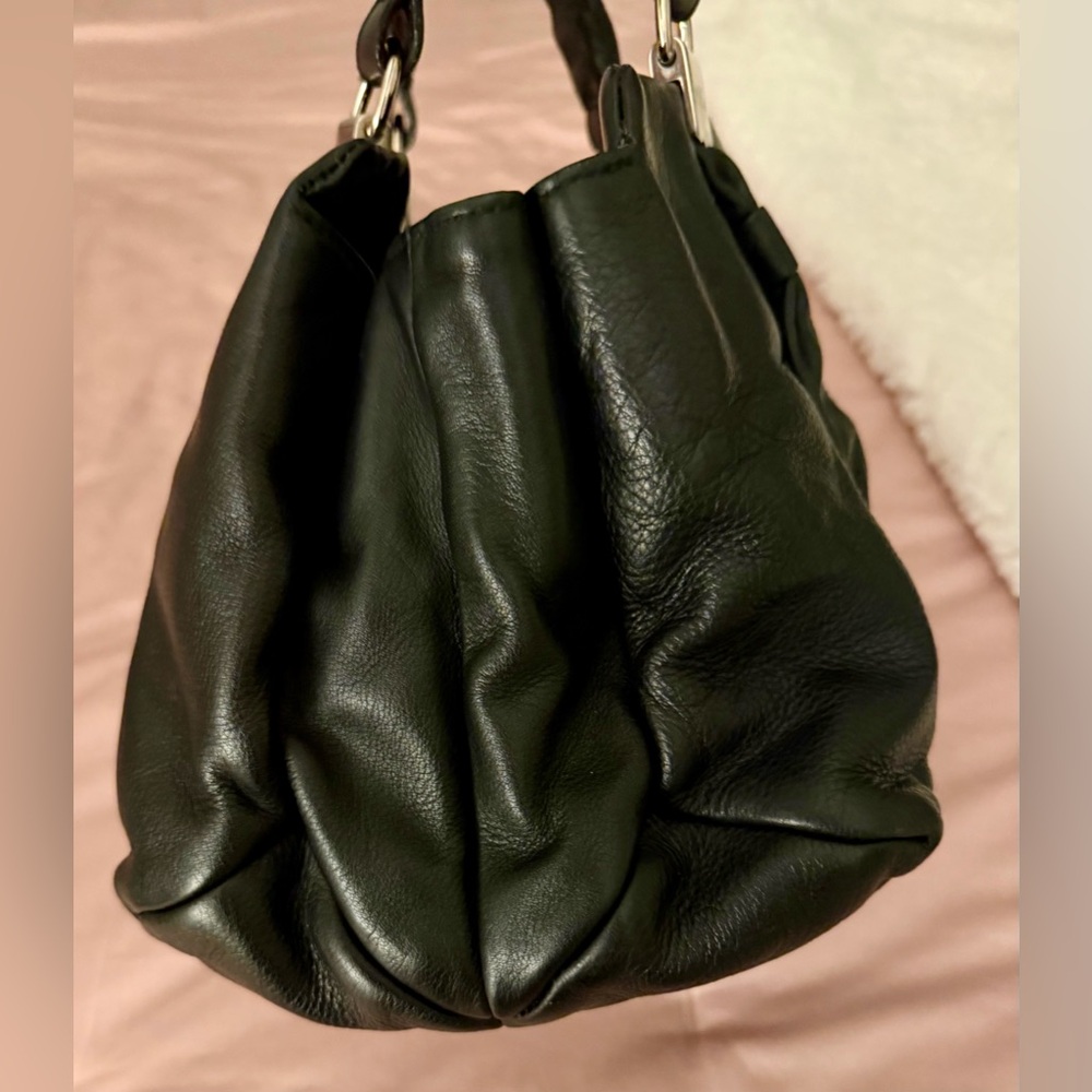 Furla Leather Logo Ribbon Hand Tote Bag - Picture 7 of 16